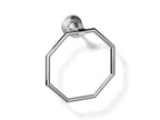 KOHLER K-13112-CP Pinstripe Towel Ring - Polished Chrome