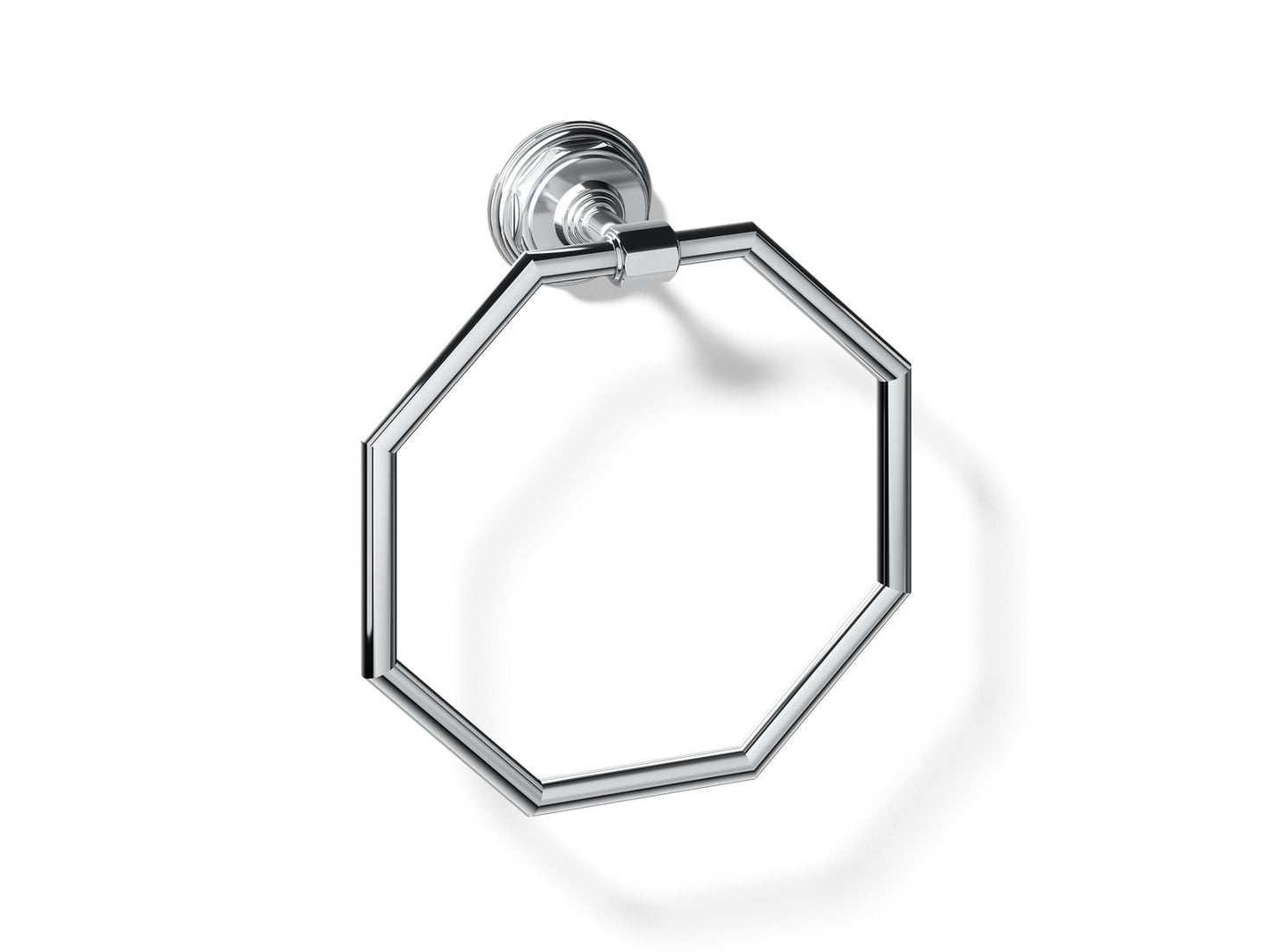 KOHLER K-13112-CP Pinstripe Towel ring - Polished Chrome