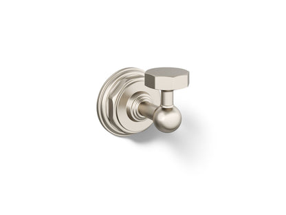 KOHLER K-13113-BN Pinstripe Robe hook - Vibrant Brushed Nickel
