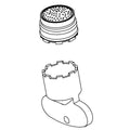 KOHLER Aerator Assembly, K-1311428