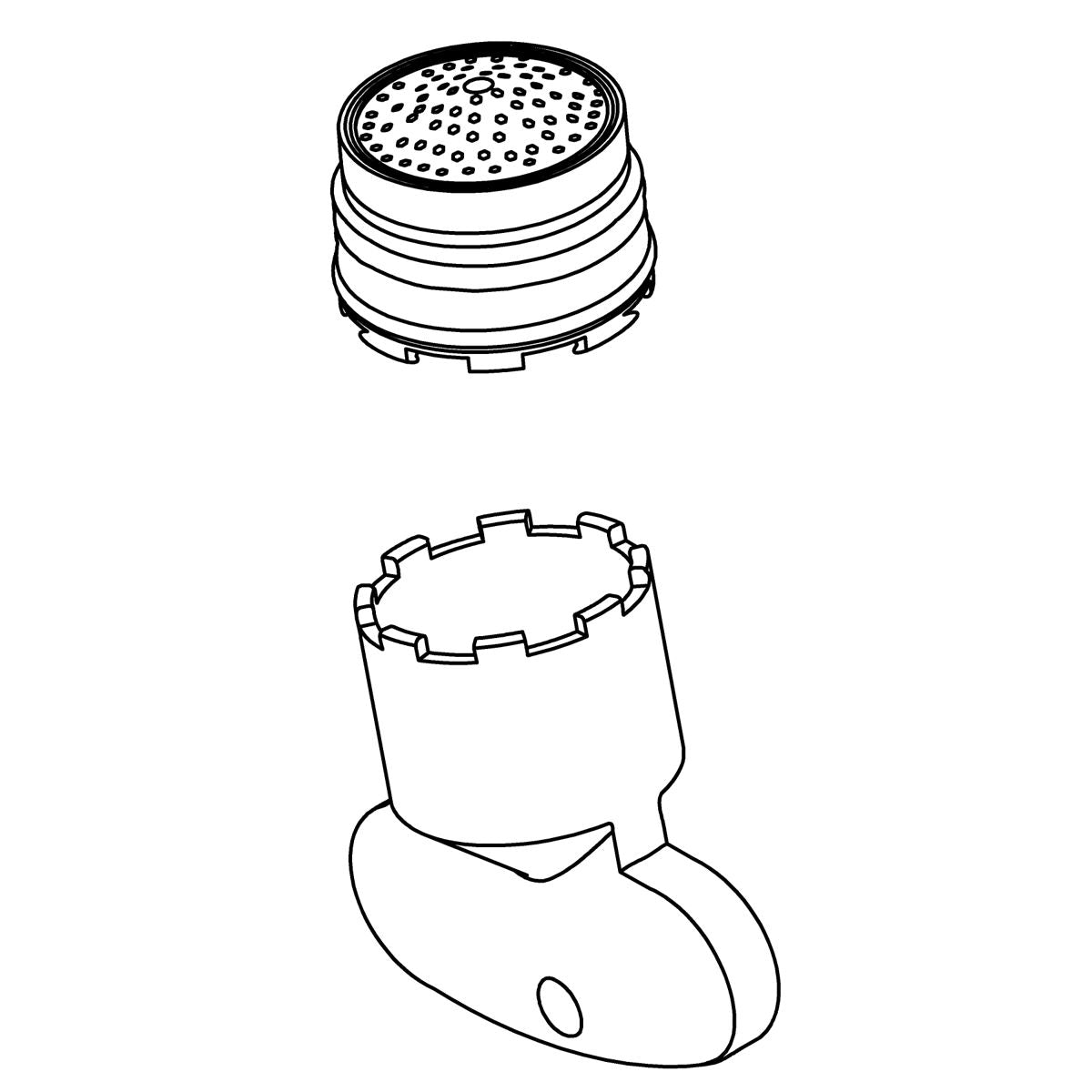 KOHLER Aerator Assembly, K-1311428