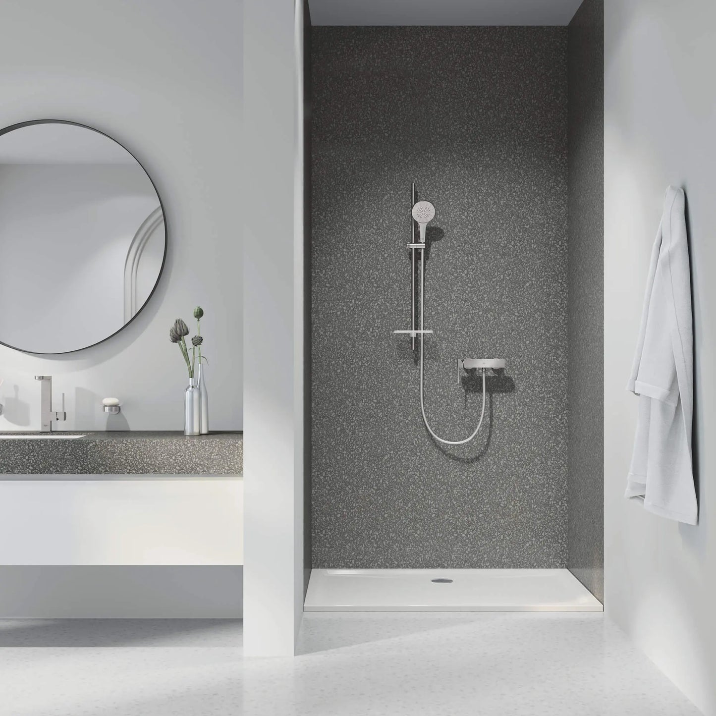 GROHE 28388000 69" Twist-Free Shower Hose - Chrome