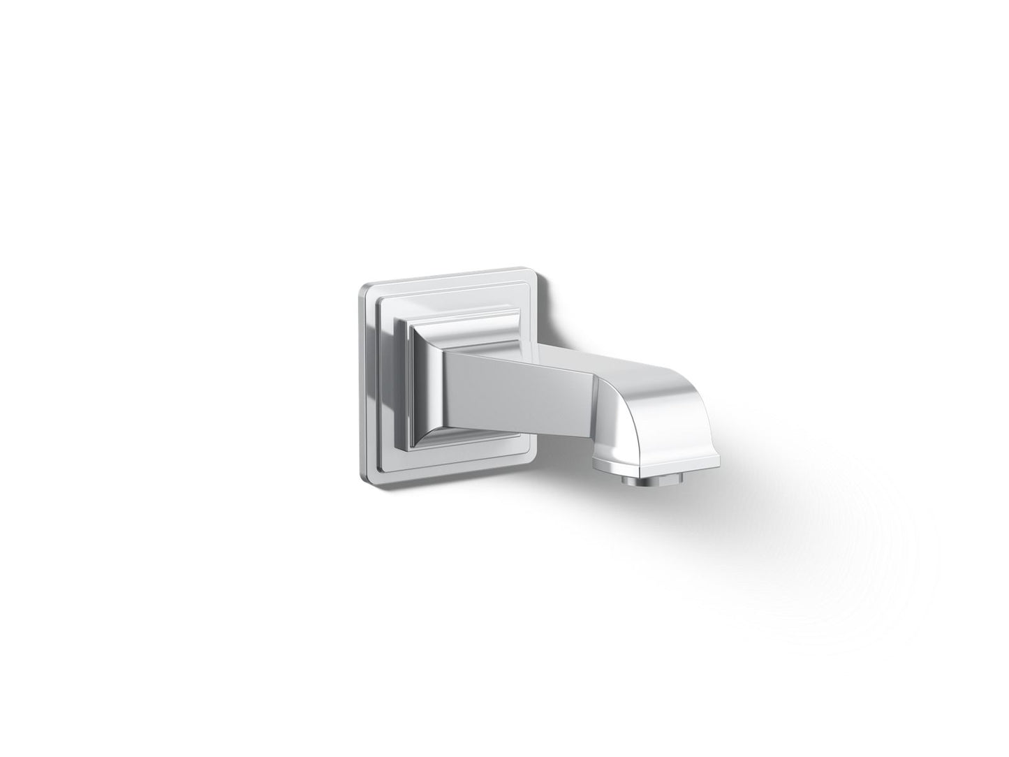 KOHLER K-13139-A-CP Pinstripe Pure Wall-mount bath spout - Polished Chrome