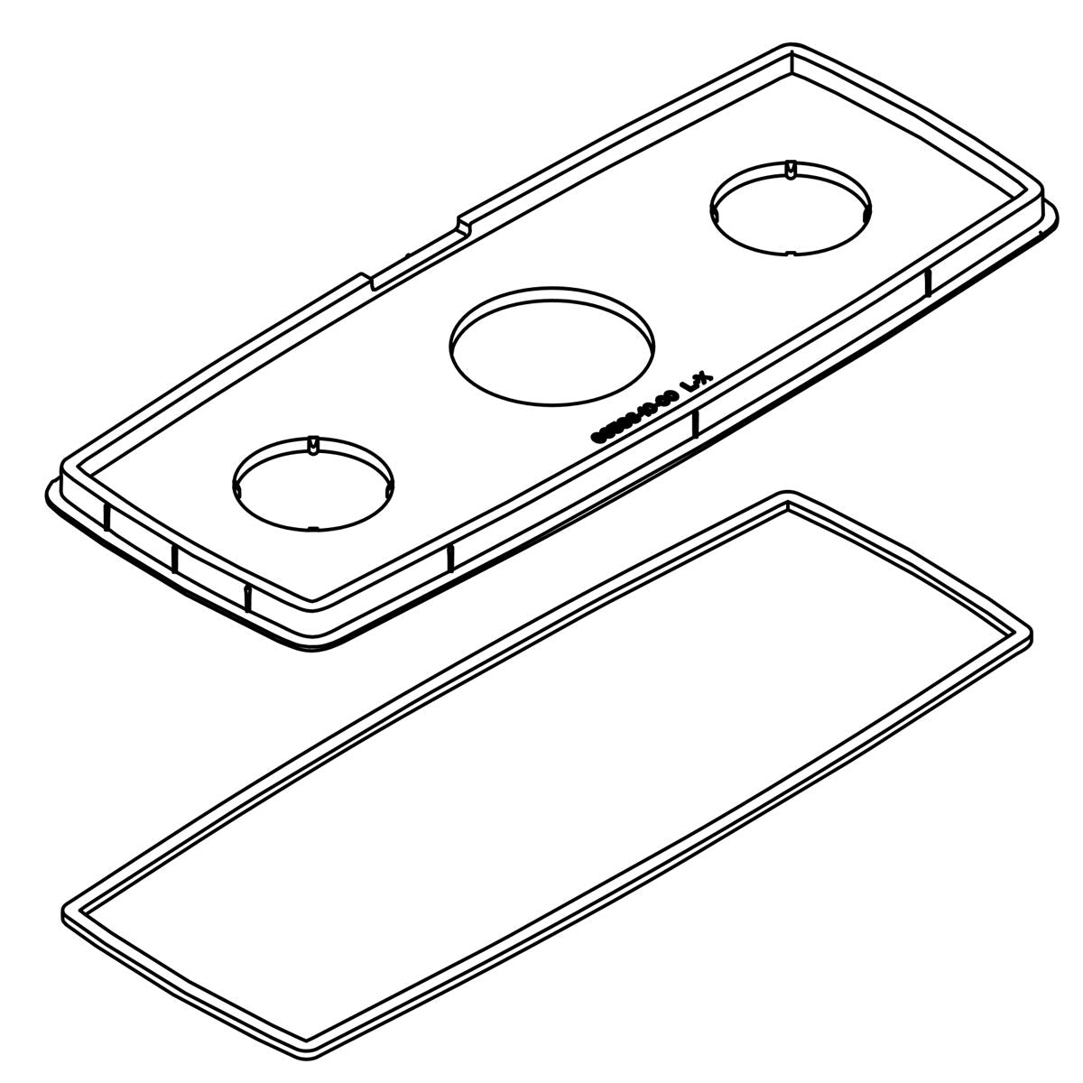 KOHLER Service Kit, Putty Plate, K-1315071