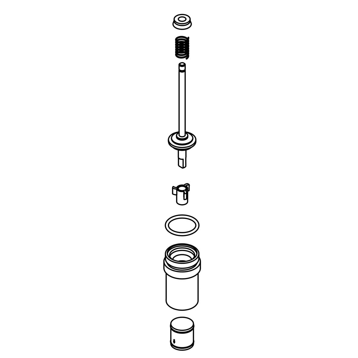 KOHLER Diverter Assembly Kit - Polished Chrome, K-1315493-CP