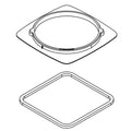 KOHLER Seal Plate, 1-Hole, Kit, K-1316181
