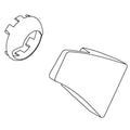 KOHLER Kit, Handle, Lever - Vibrant Brushed Nickel, K-1316182-BN