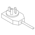 KOHLER Power Cord,Veil Pump Pa - Honed Black, K-1316494-HB1