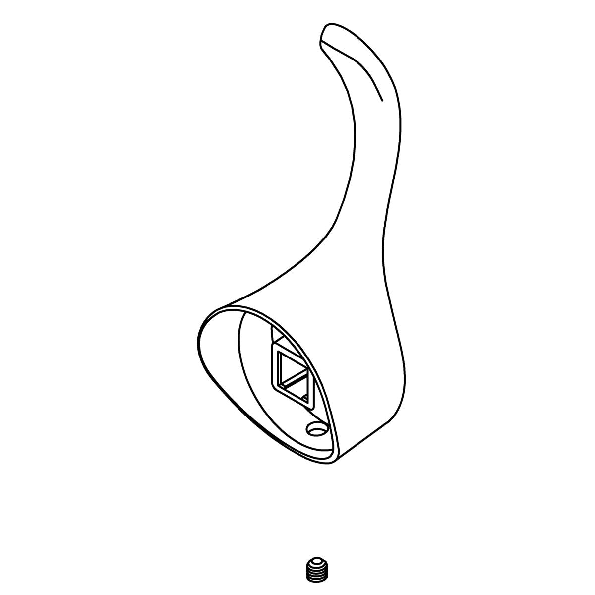 KOHLER Handle Kit - Matte Black, K-1318264-BL