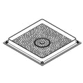KOHLER Asm, Rain Panel, Grey 2.5 Gpm, K-1318333