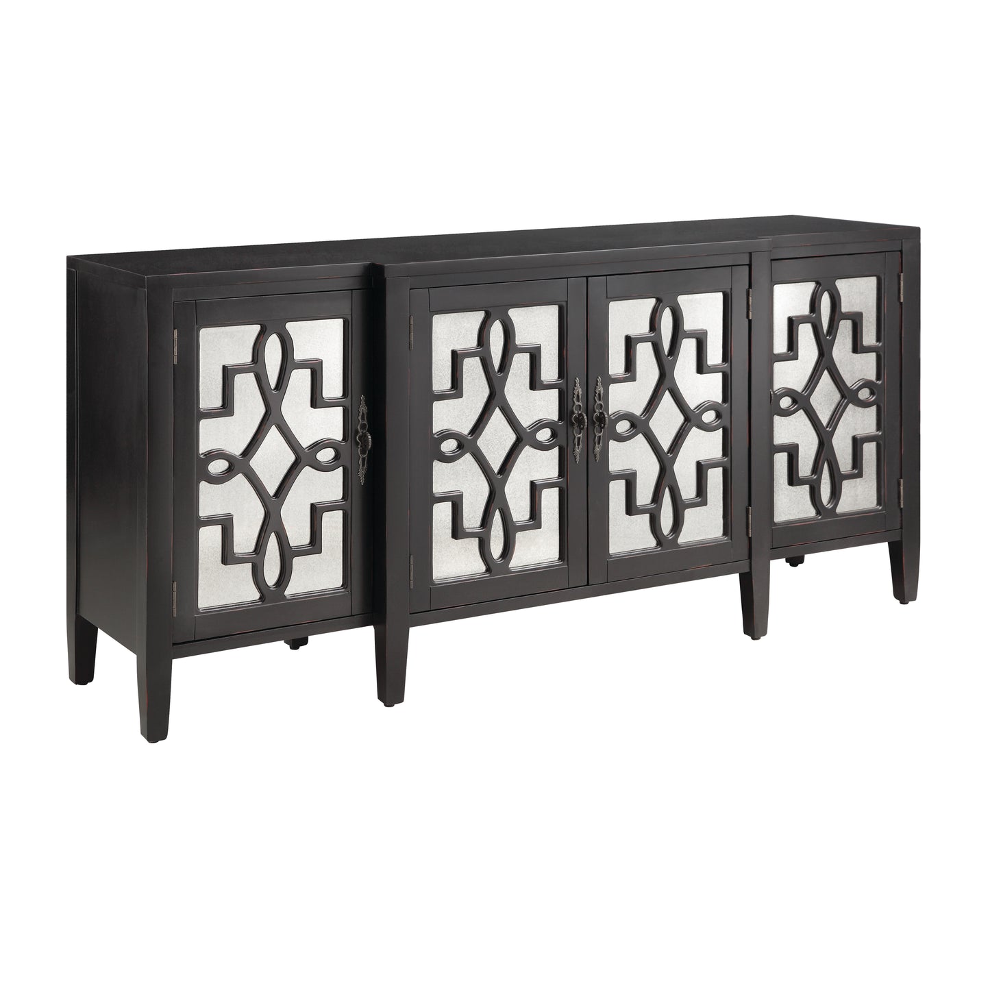 MARKETPLACE 13184 Lawrence Credenza - Black