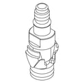 KOHLER Adapter Qc Asm, K-1319036