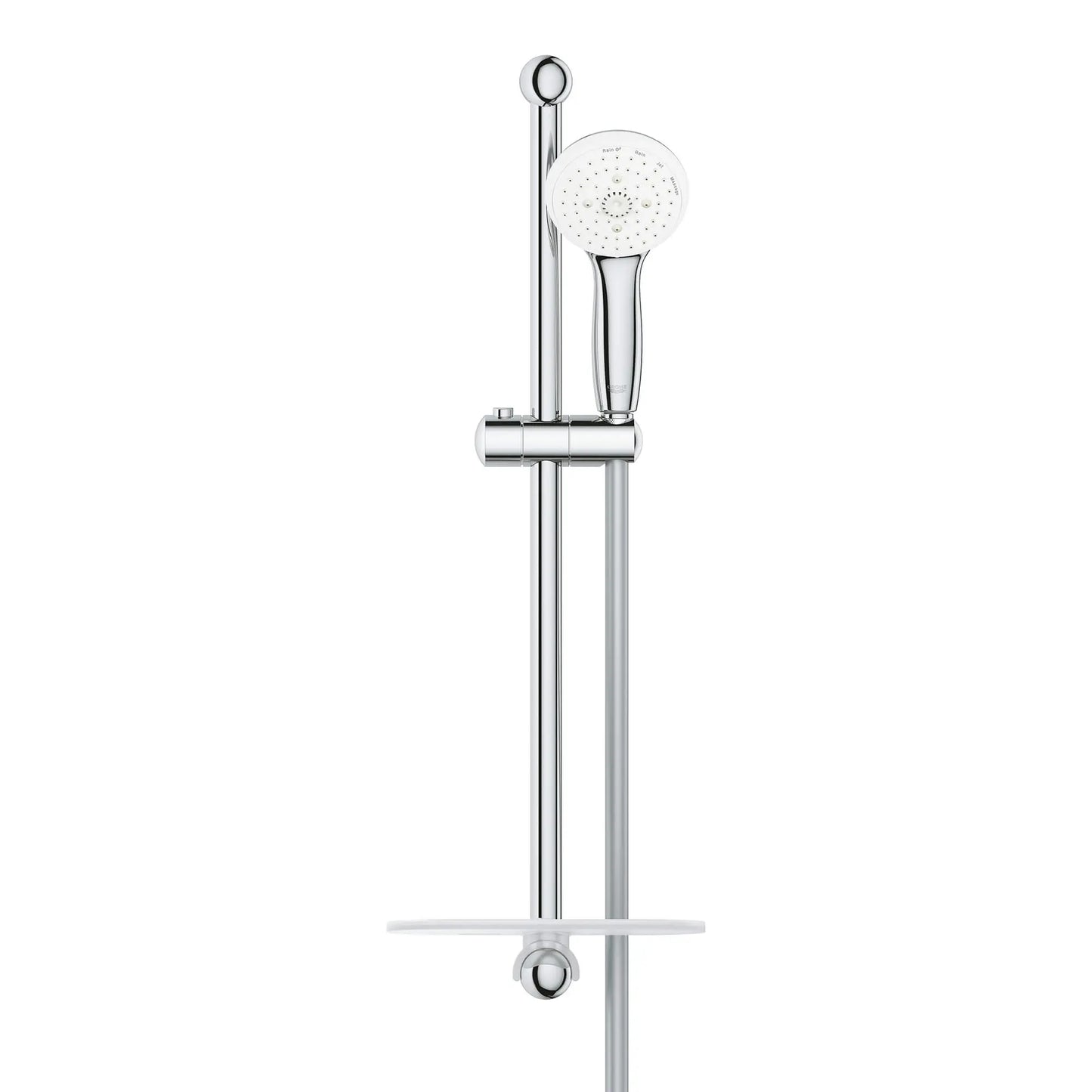 GROHE 28436002 Tempesta 24" Shower Slide Bar Kit - 4 Sprays, 2.5 gpm - Chrome