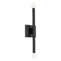 KICHLER 52556BK Odensa 17 Inch 2 Light Wall Sconce In Black