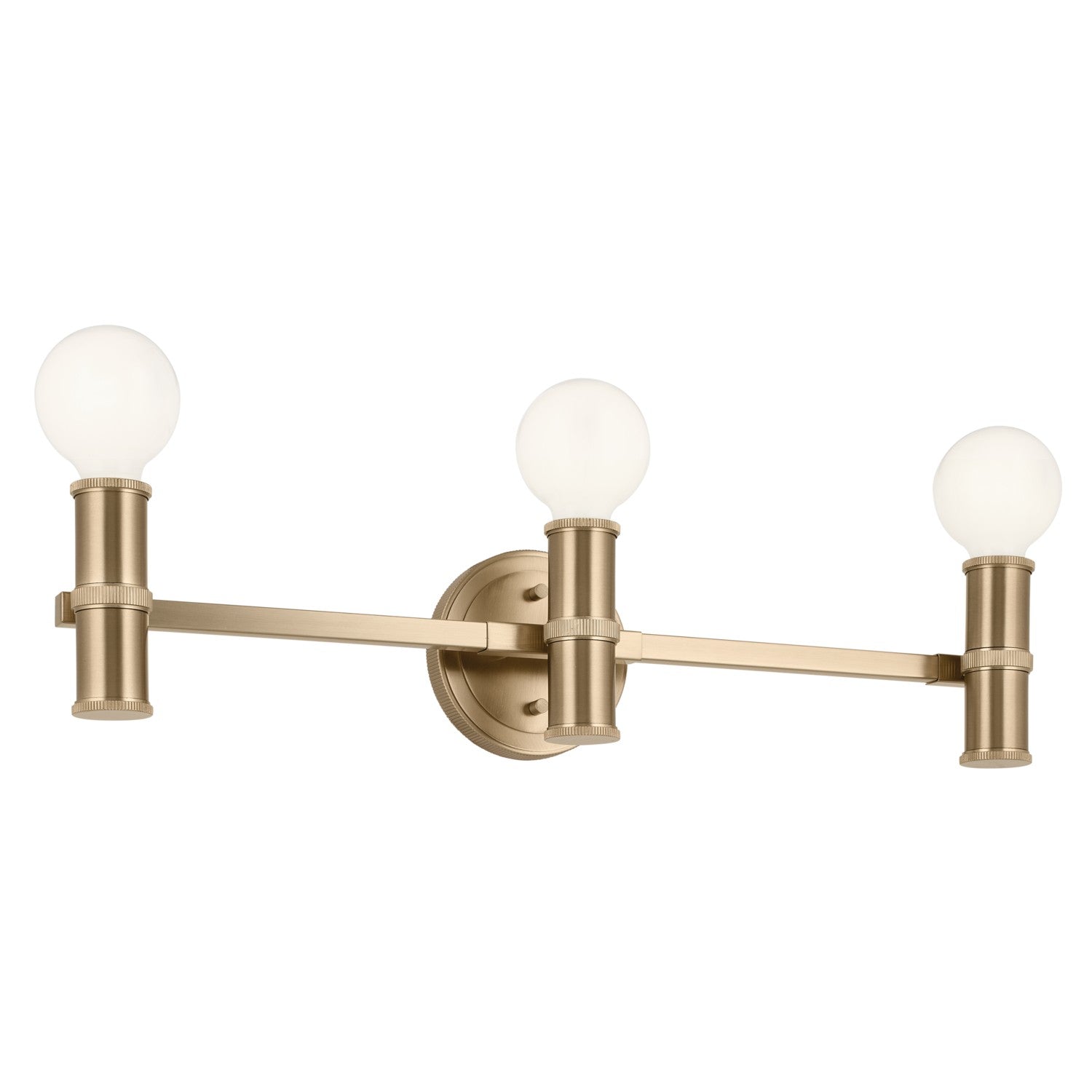 KICHLER 55157CPZ Torche 24.25 Inch 3 Light Vanity In Champagne Bronze