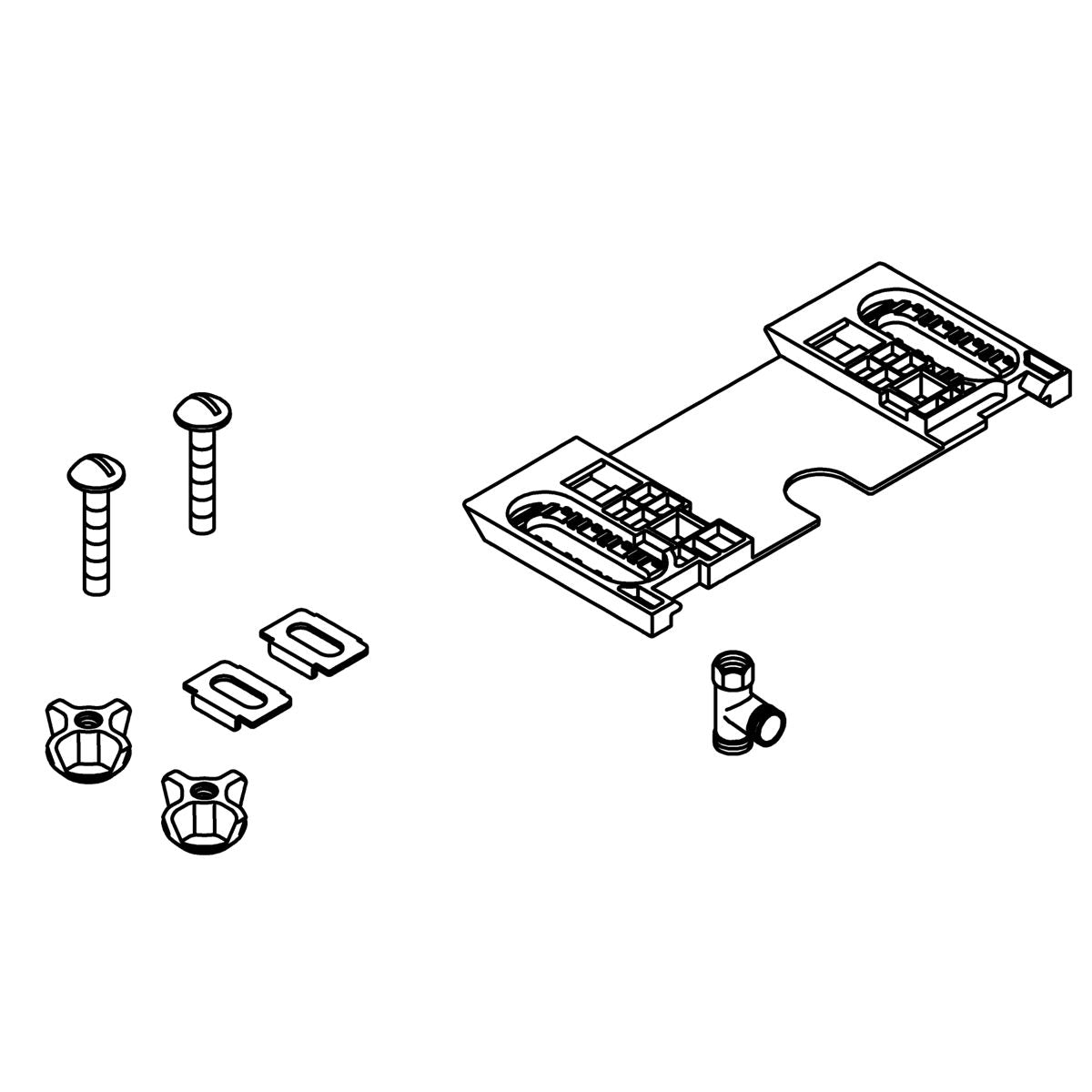 KOHLER Assembly-Fixer;Bd-N450Us-N0, K-1321002