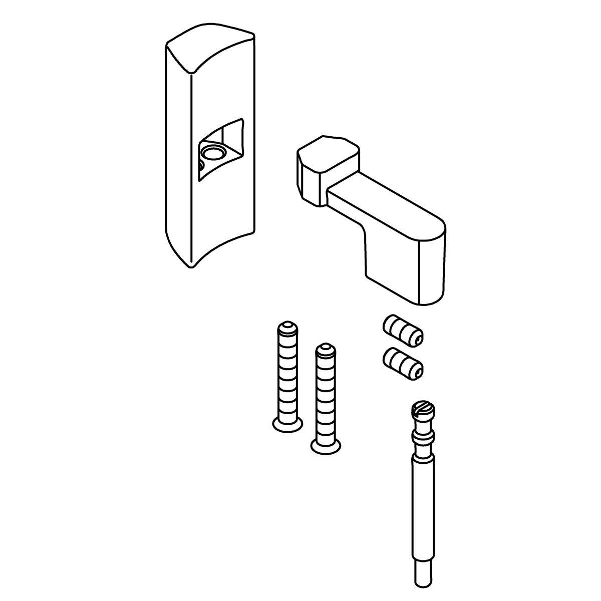 KOHLER Diverter Kit - Polished Chrome, K-1321029-CP
