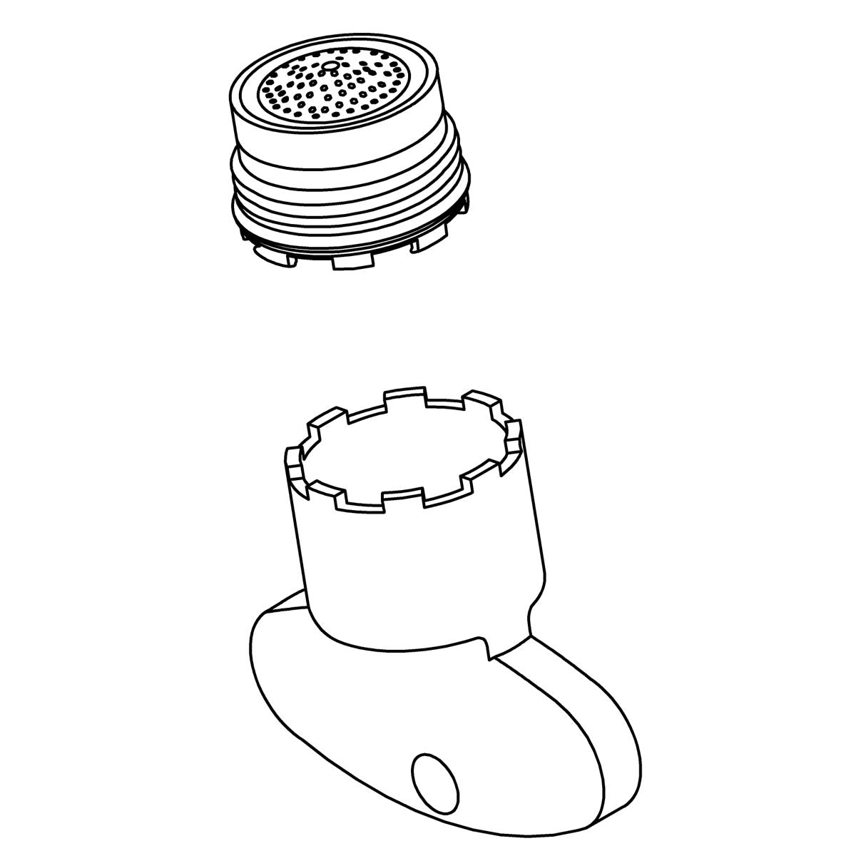 KOHLER Aerator Kit, K-1321217