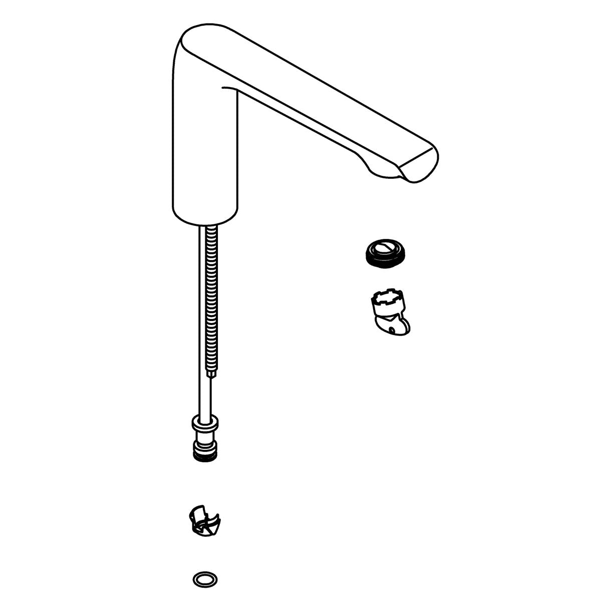 KOHLER Spout Assembly - Vibrant Brushed Nickel, K-1322556-BN