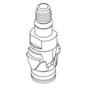 KOHLER Adapter, Qc Asm, K-1323642