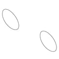 KOHLER Bolt Cap Kit - White, K-1323767-0
