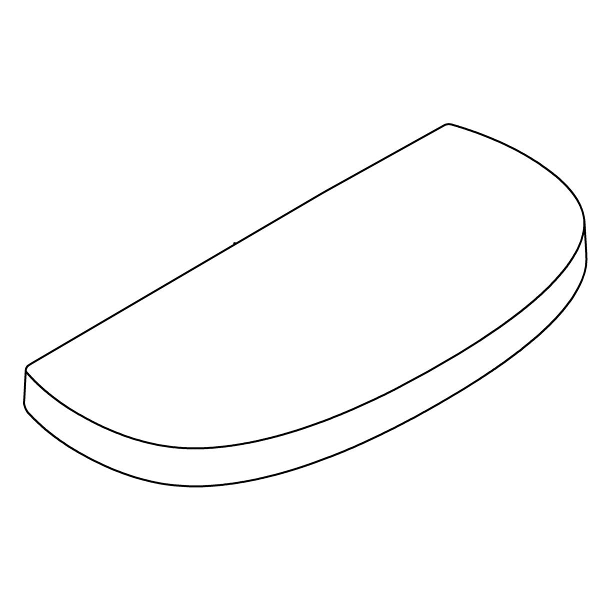 KOHLER Cover, Tank, Toilet - White, K-1324740-0