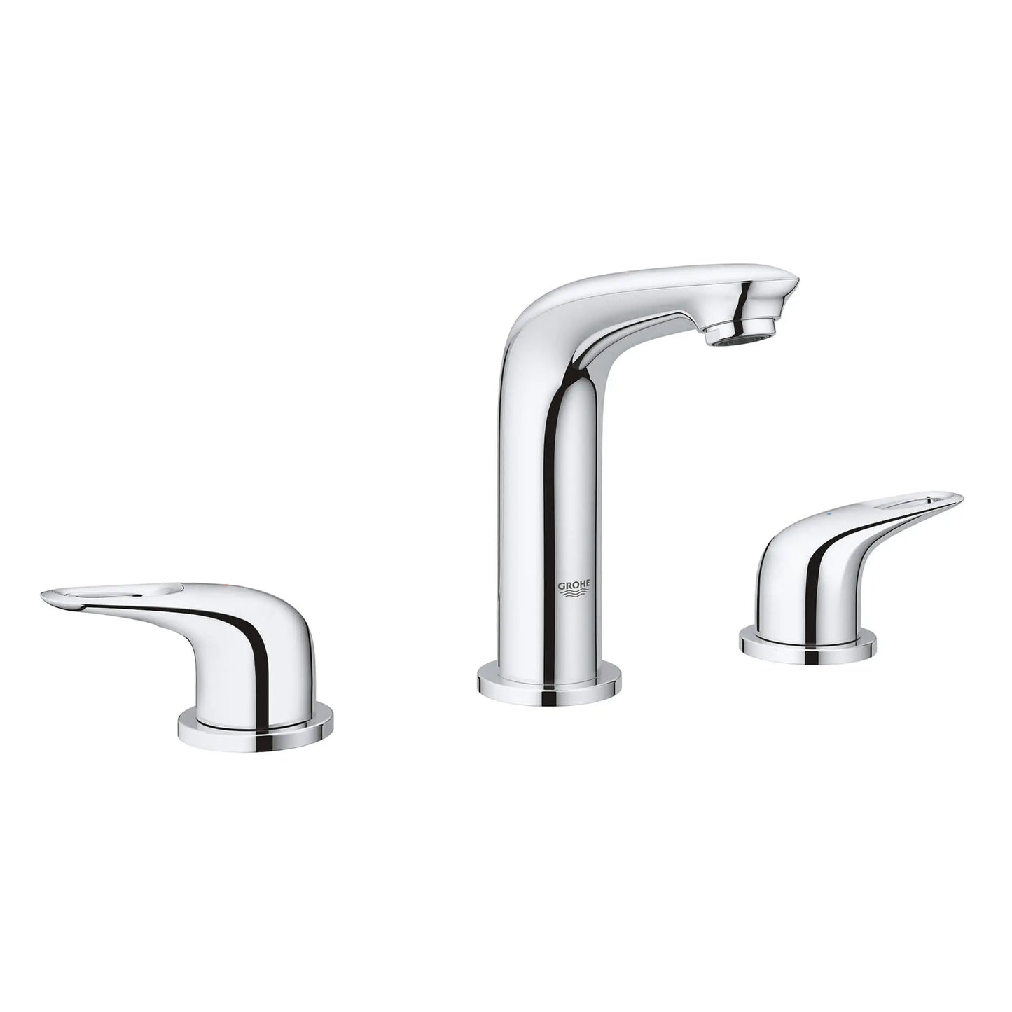 GROHE 20486003 Eurostyle 8-inch Widespread 2-Handle S-Size Bathroom Faucet 1.2 GPM - Chrome