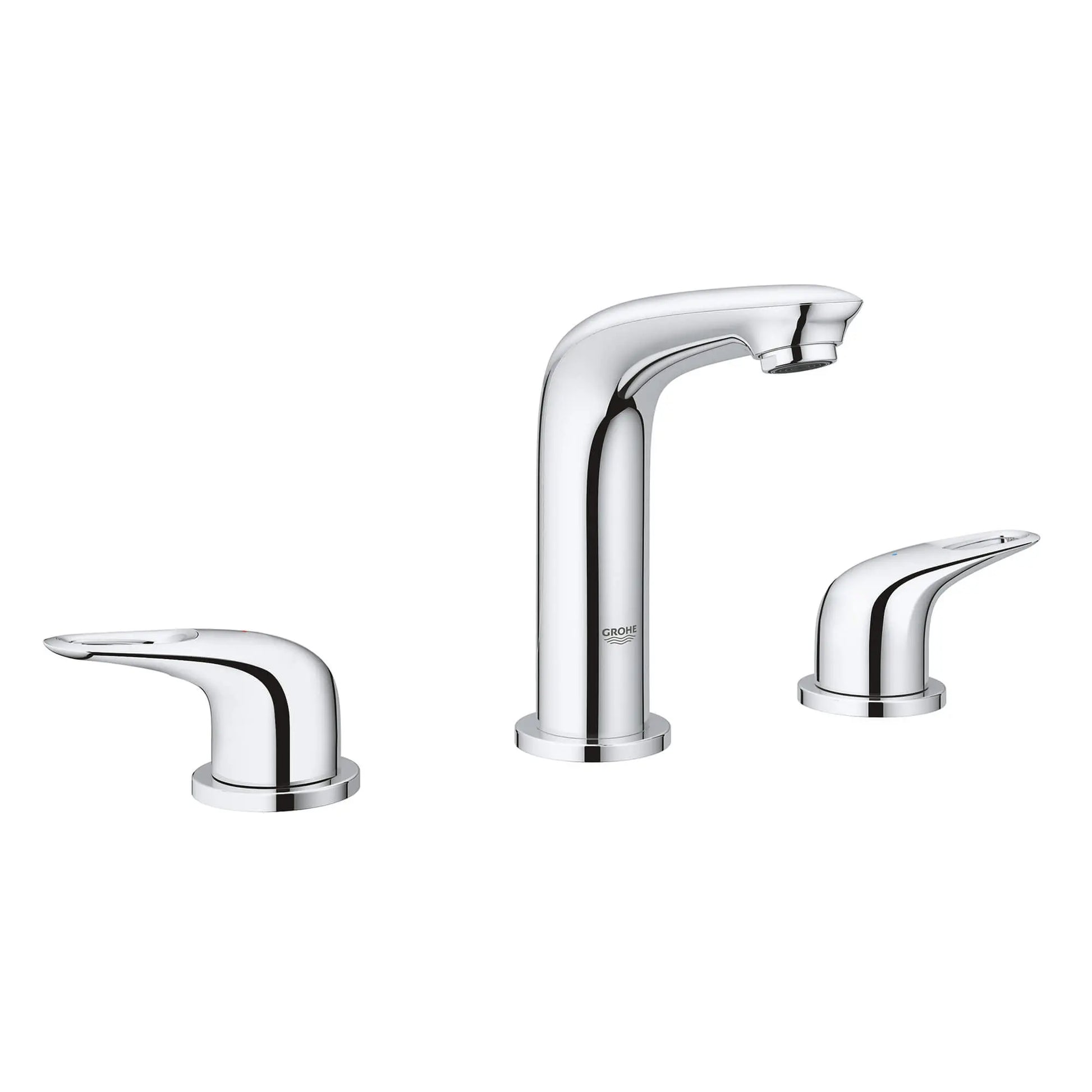 GROHE 20486003 Eurostyle 8-inch Widespread 2-Handle S-Size Bathroom Faucet 1.2 GPM - Chrome