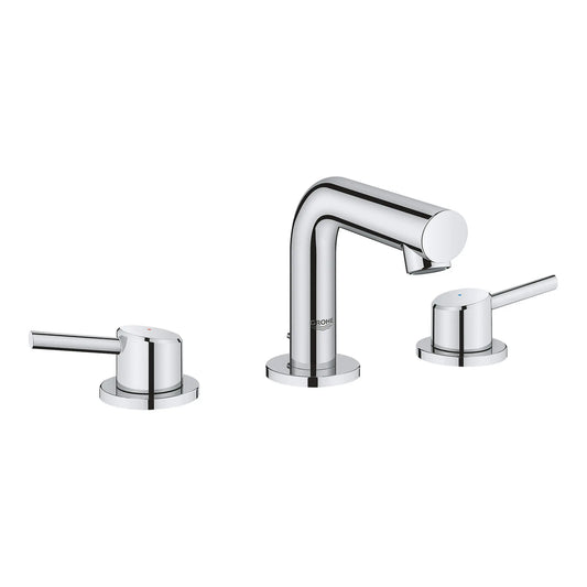GROHE 20572001 Concetto 8-inch Widespread 2-Handle S-Size Bathroom Faucet, 1.2 GPM - Chrome