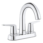 GROHE 20582000 Veletto 2-handle 4" Centerset Bathroom Faucet, 1.2 GPM - Chrome