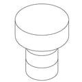 KOHLER Knob - Vibrant Brushed Nickel, K-1327565-BN