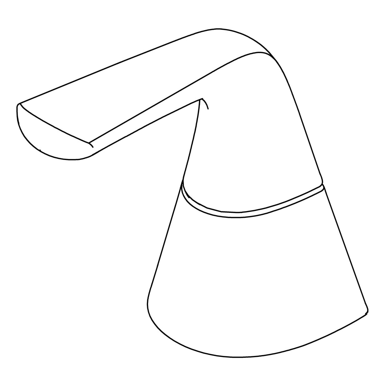 KOHLER Handle Assembly, Hot - Polished Chrome, K-1327855-CP