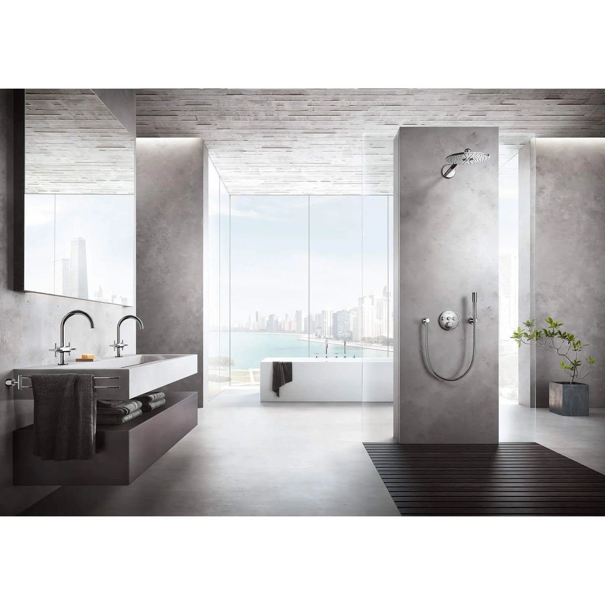 GROHE 28627000 Relexa Wall Union - Chrome