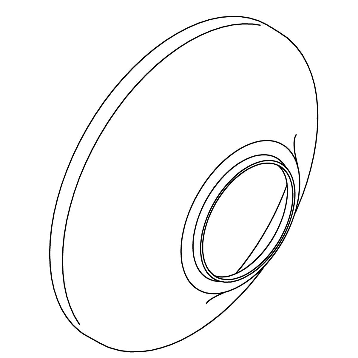 KOHLER Escutcheon - Vibrant Polished Nickel, K-1328389-SN