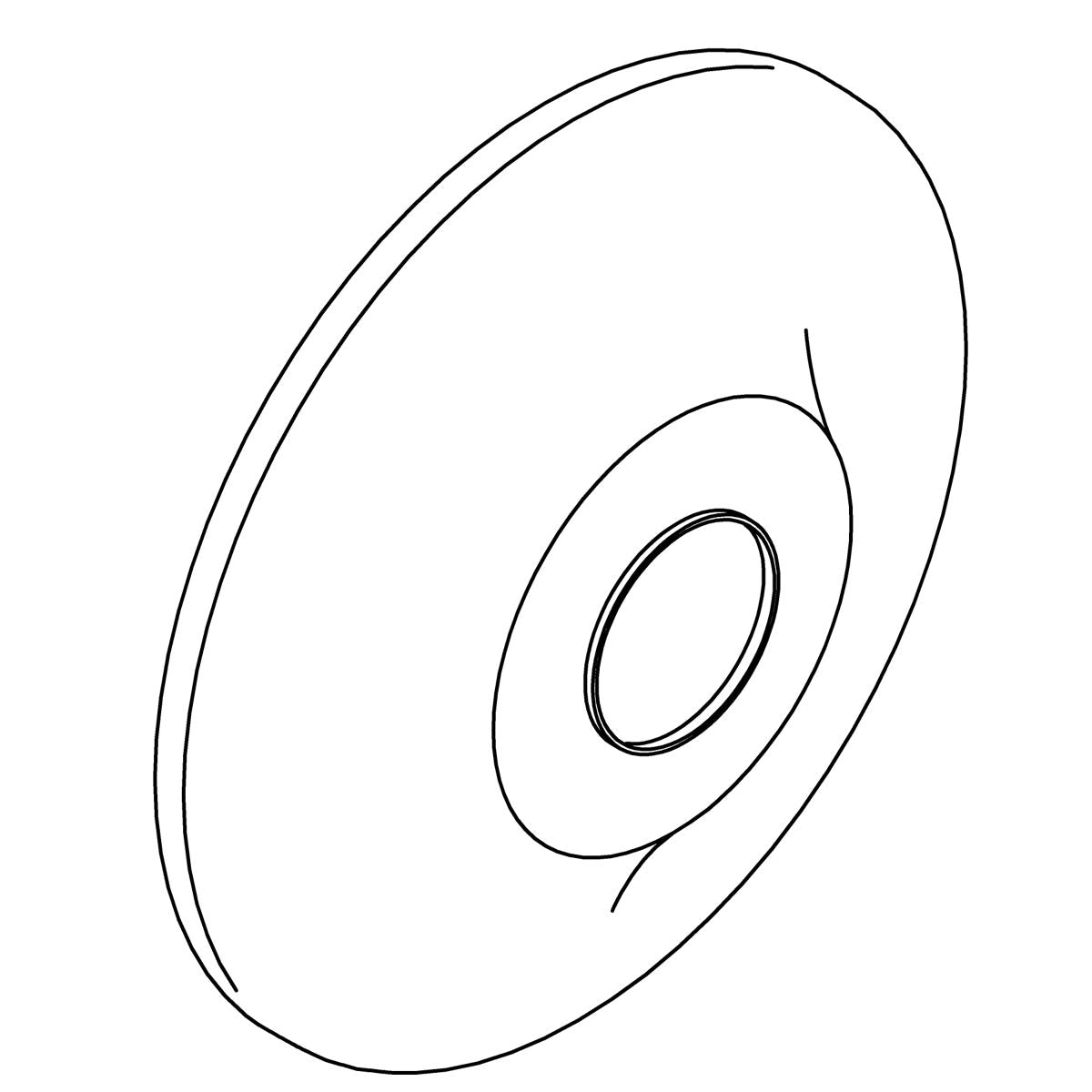 KOHLER Escutcheon - Matte Black, K-1328390-BL