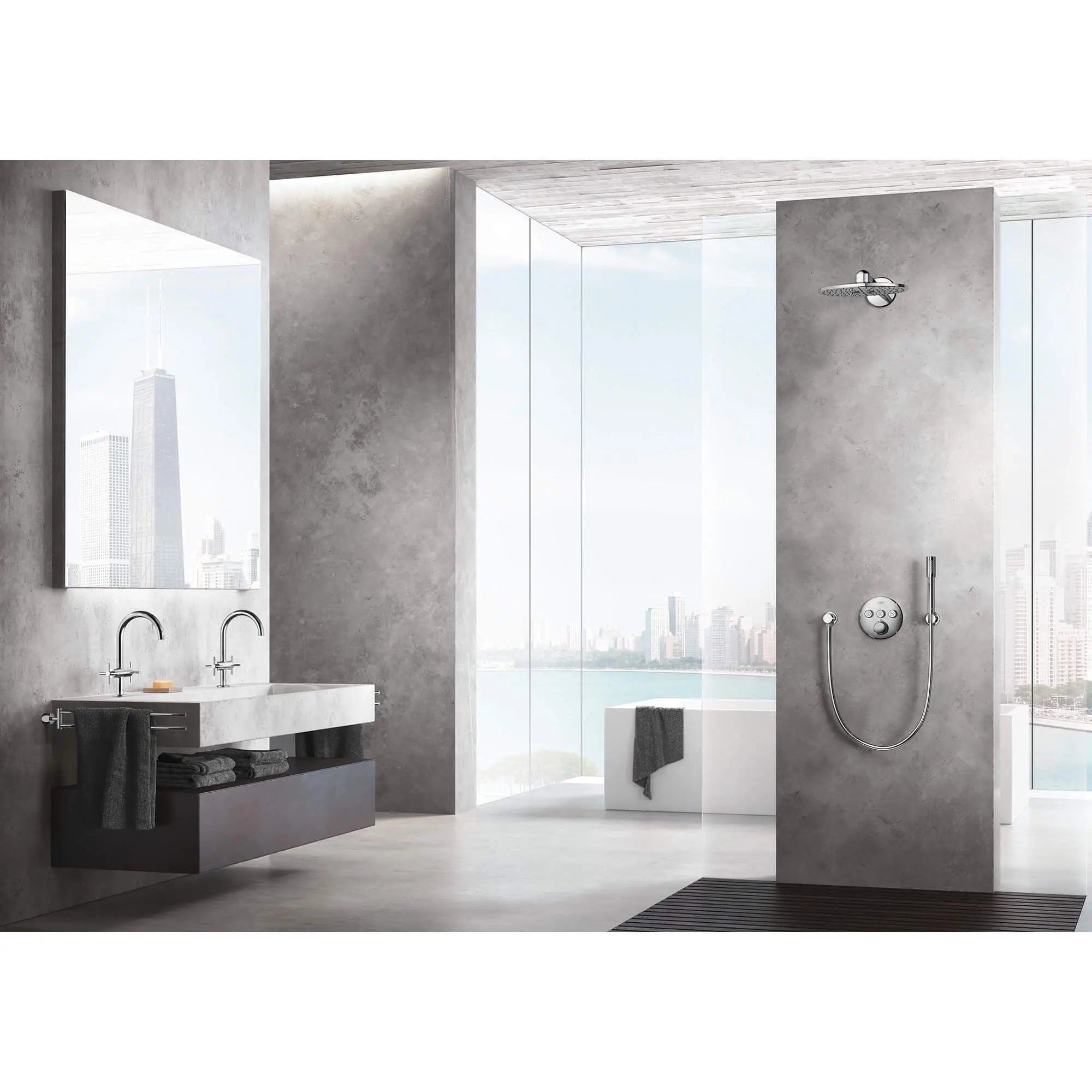 GROHE 28627000 Relexa Wall Union - Chrome
