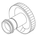 KOHLER Components Cold Handle Assembly - Vibrant Polished Nickel, K-1330683-SN
