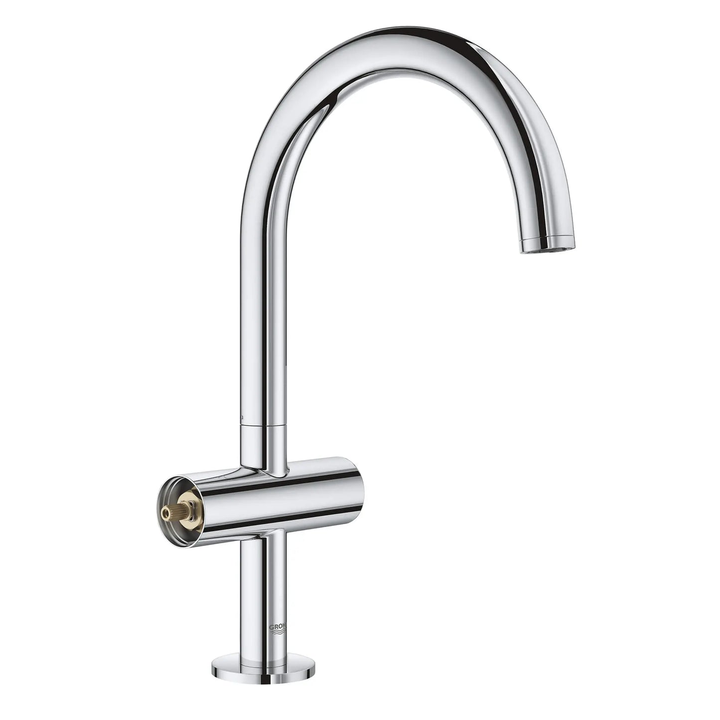 GROHE 21027003 Atrio New Single Hole Two-Handle L-Size Bathroom Faucet 1.2 GPM - Chrome