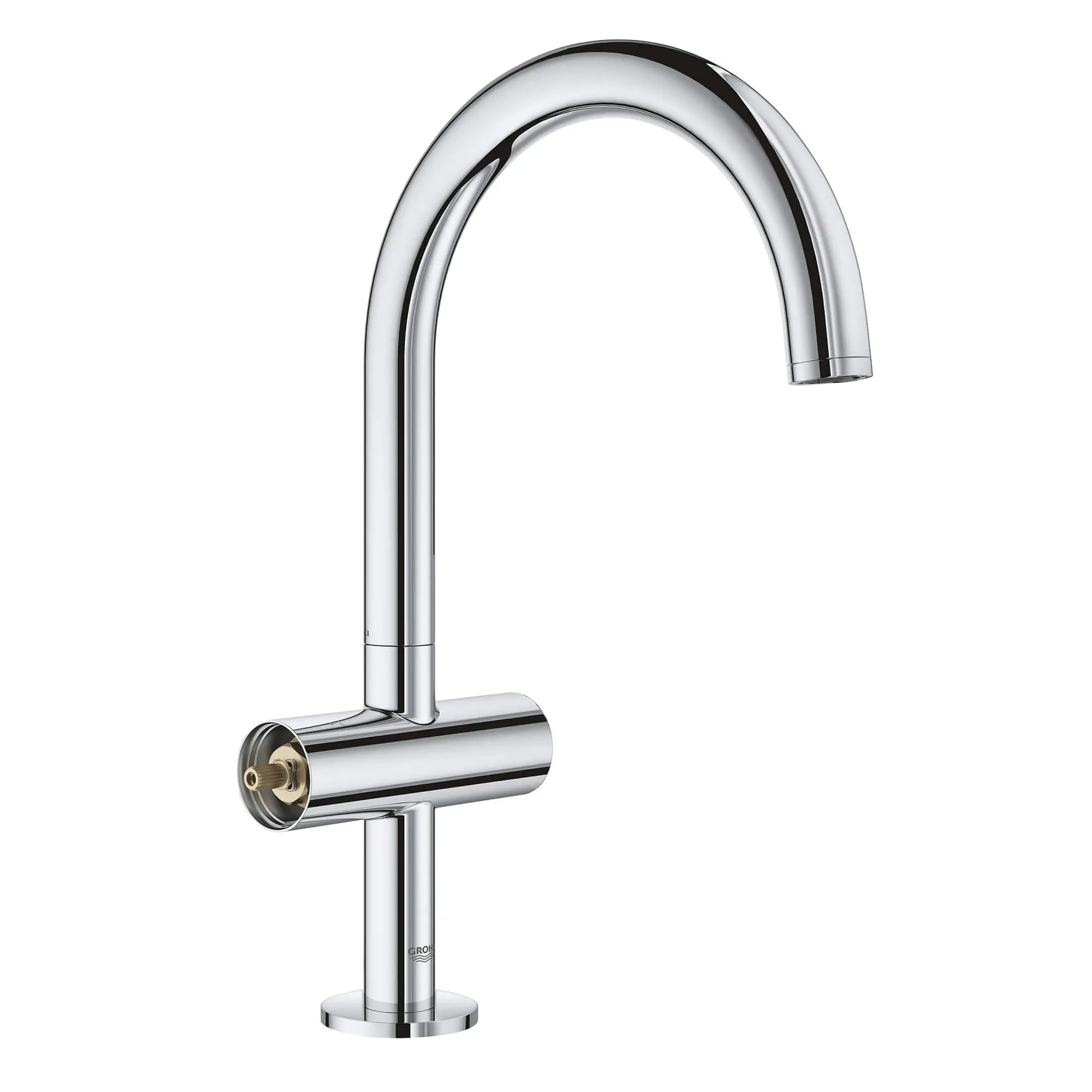 GROHE 21027003 Atrio New Single Hole Two-Handle L-Size Bathroom Faucet 1.2 GPM - Chrome