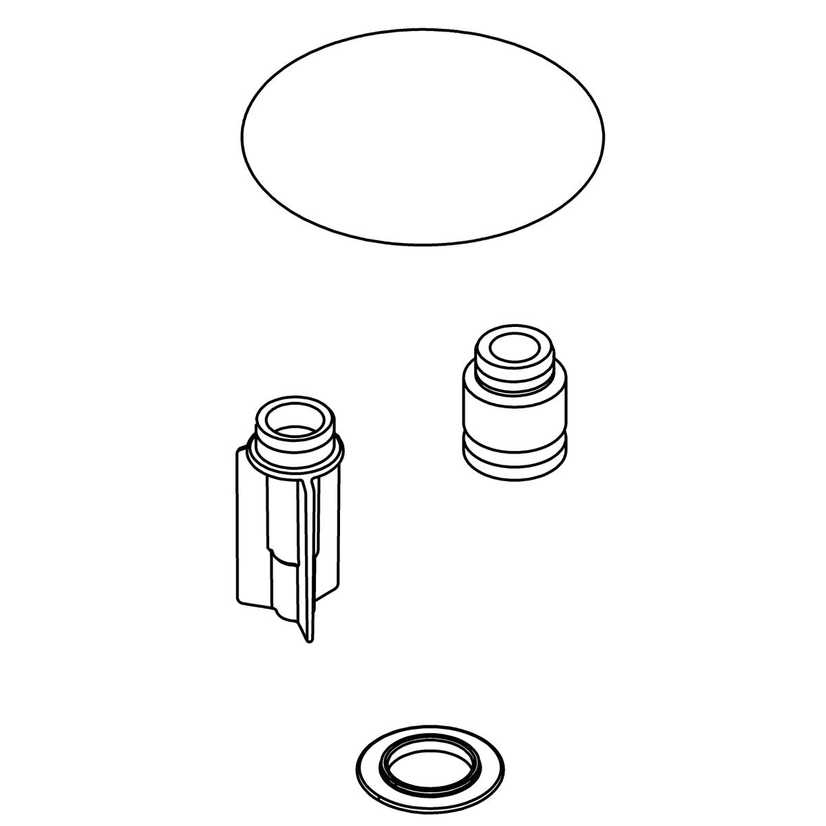 KOHLER Drain Cover Kit - Biscuit, K-1331521-96