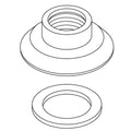KOHLER H/S Escutcheon Hardware Kit - Matte Black, K-1331552-BL