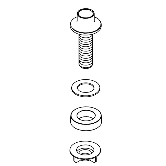 KOHLER Spray Holder Kit - Vibrant Titanium, K-1331879-TT