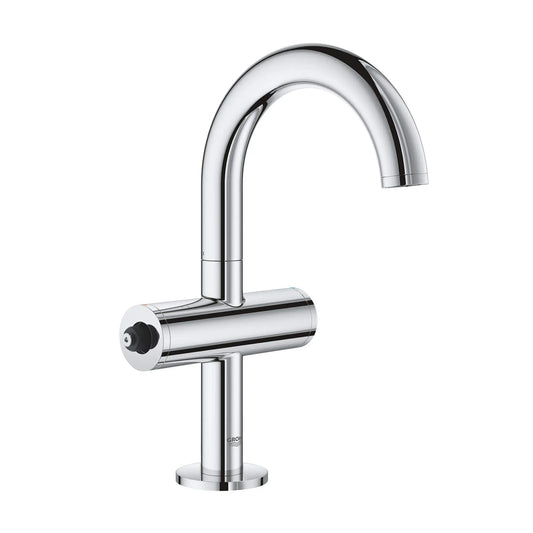 GROHE 21031003 Atrio New Single Hole Two-Handle M-Size Bathroom Faucet 1.2 GPM - Chrome