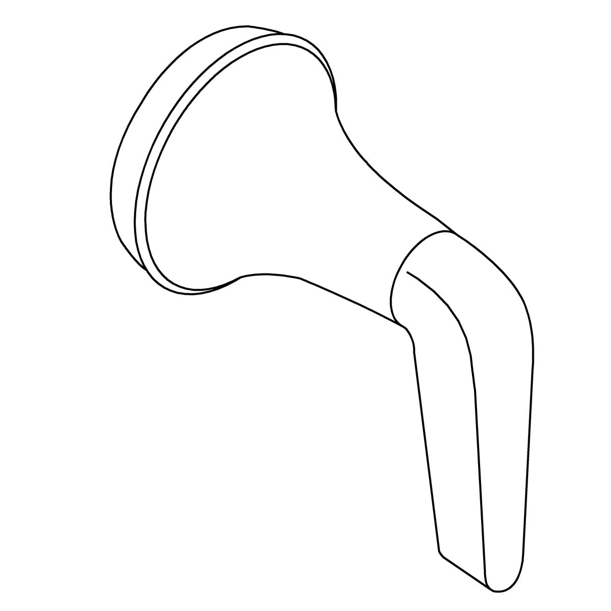 KOHLER Assembly,Handle - Vibrant Polished Nickel, K-1332384-SN
