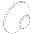 KOHLER Shower Arm Flange - Vibrant Brushed Nickel, K-1332385-BN