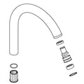 KOHLER Spout Kit - Vibrant Stainless, K-1335450-VS