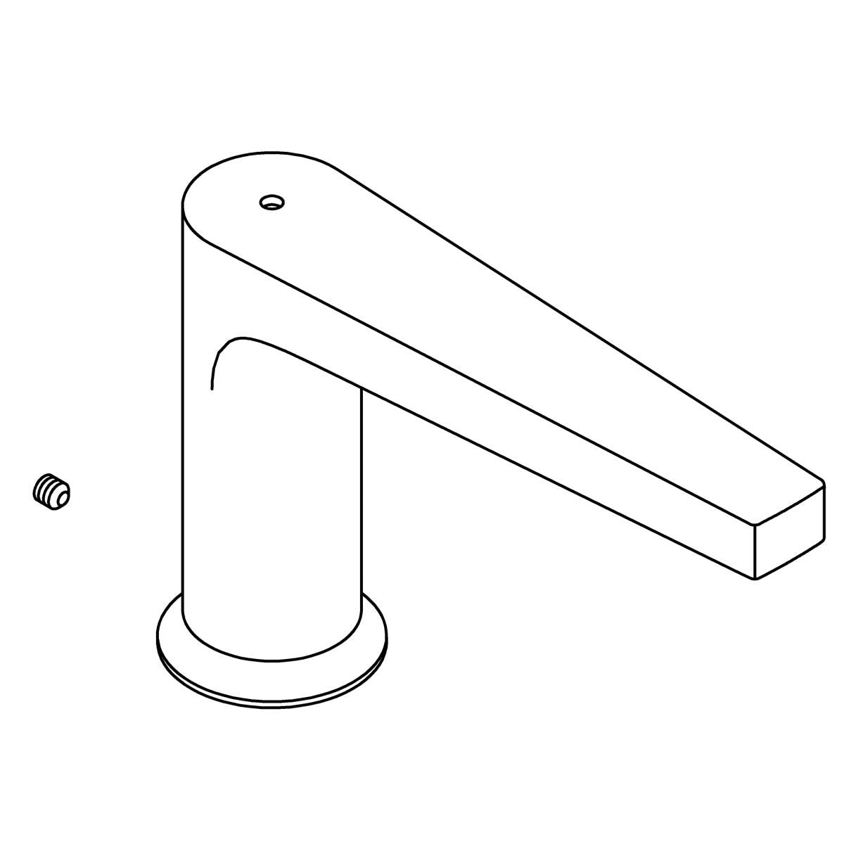 KOHLER Spout Assembly - Vibrant Brushed Nickel, K-1335499-BN