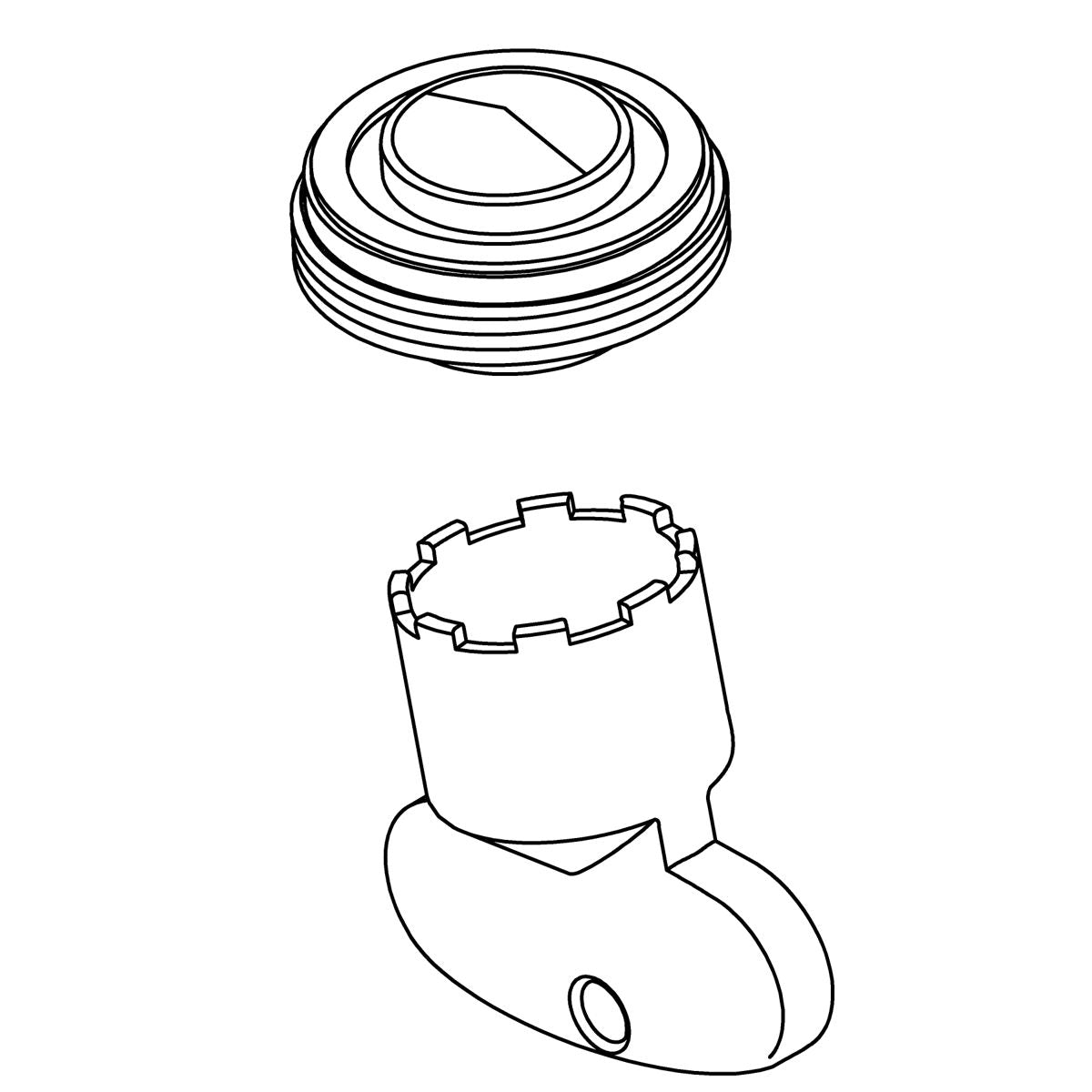 KOHLER Kit,Aerator,0.5Gpm, K-1336292