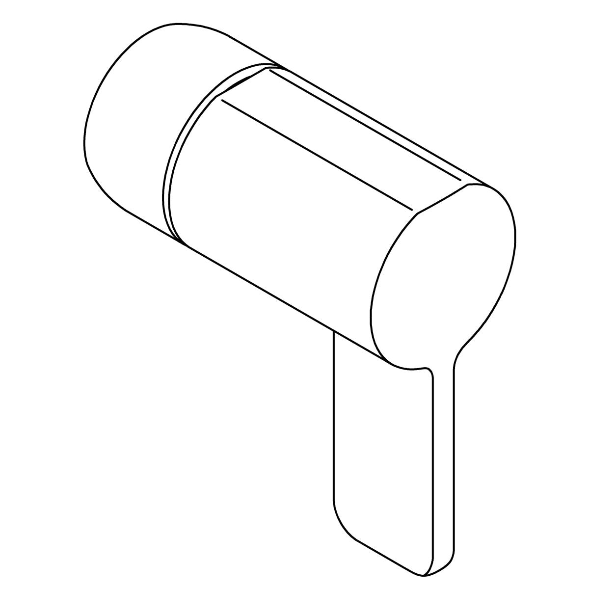 KOHLER Rite-Temp Handle Assembly - Matte Black, K-1338718-BL