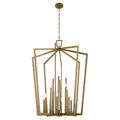 KICHLER 43499NBR Abbotswell 49 Inch 16 Light Foyer Pendant In Natural Brass